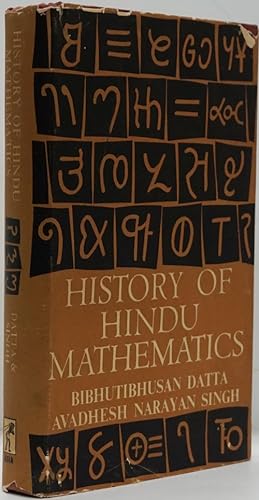 Imagen del vendedor de History of Hindu Mathematics Parts I and II a la venta por Good Books In The Woods