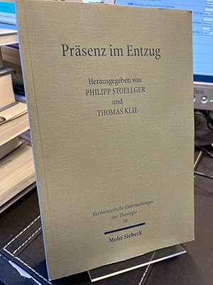 Seller image for Prsenz im Entzug. Ambivalenzen des Bildes. Herausgegeben von Philipp Stoellger und Thomas Klie. (= Hermeneutische Untersuchungen zur Theologie 58). for sale by Altstadt-Antiquariat Nowicki-Hecht UG