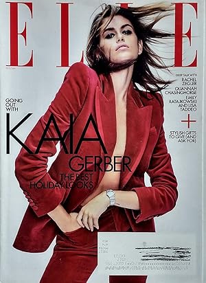 Bild des Verkufers fr Elle Magazine: December/January 2022 zum Verkauf von Kayleighbug Books, IOBA