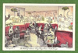 The Waldorf-Astoria Tony Sarg's Oasis-North Lounge Postcard