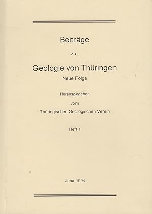 Beiträge zur Geologie von Thüringen. Neue Folge Heft 1 Permokarbon in Thüringen