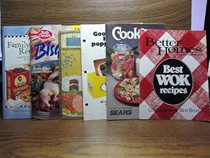 BUNCH OF BOOKLET COOKBOOKS