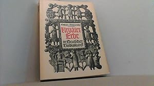 Imagen del vendedor de Urvter-Erbe in deutscher Volkskunst. (Deutsches Ahnenerbe, 3.Abt. Volkstml.Schrreihe 1.Bd.). a la venta por Antiquariat Uwe Berg