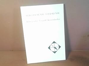 Bild des Verkufers fr Vergleichende Volkskunde. Bibliographie Leopold Kretzenbacher. Aus Anlass seines 65. Geburtstages zusammengestellt und eingeleitet. (= Verffentlichungen zur Volkskunde und Kulturgeschichte, Band 3). zum Verkauf von Antiquariat Deinbacher