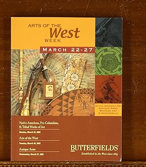 Butterfield Auction Catalog. Arts of the West Week, March, 2002. Native American, Pre-Columbian, ...
