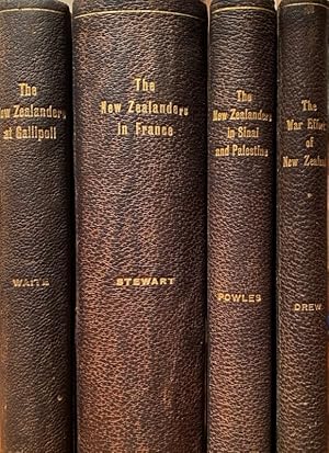 New Zealanders in the Great War. A set of four volumes.