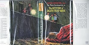 Alfred Hitchcock And The Three Investigators #24 The Mystery Of The Death Trap Mine - RARE UK 1ST...