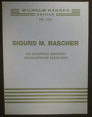 Imagen del vendedor de 158 Saxophon bungen 158 Saxophone Exercises a la venta por ANTIQUARIAT Franke BRUDDENBOOKS