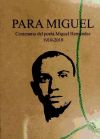 Imagen del vendedor de Versos para Miguel : homenaje potico a Miguel Hernndez a la venta por AG Library