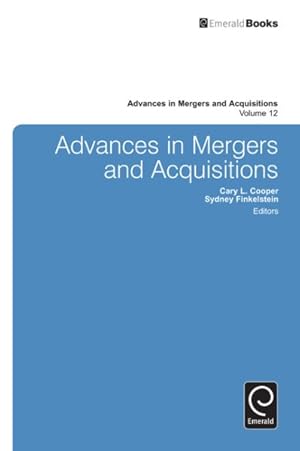 Seller image for Advances in Mergers and Acquisitions for sale by GreatBookPrices