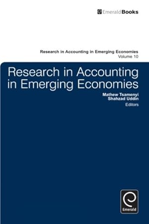 Imagen del vendedor de Research in Accounting in Emerging Economies a la venta por GreatBookPrices