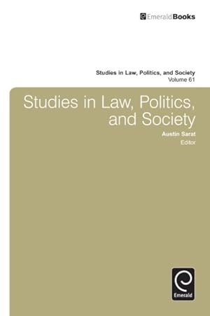 Image du vendeur pour Studies in Law, Politics, and Society mis en vente par GreatBookPrices