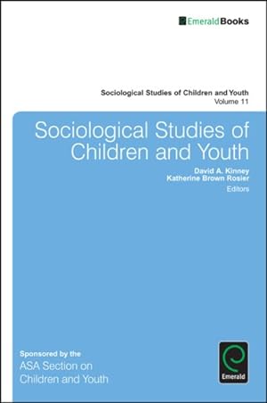 Seller image for Sociological Studies of Children and Youth for sale by GreatBookPrices