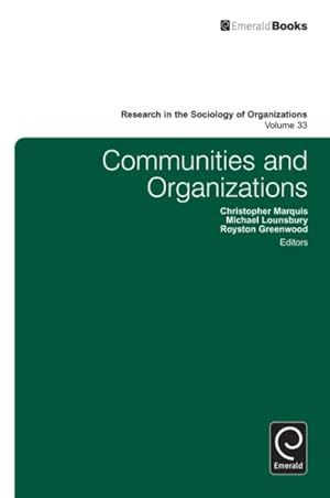 Seller image for Communities and Organizations for sale by GreatBookPrices