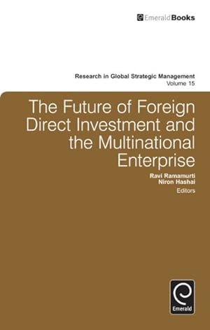 Immagine del venditore per Future of Foreign Direct Investments and the Multinational Enterprise venduto da GreatBookPrices
