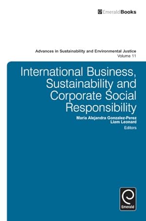 Image du vendeur pour International Business, Sustainability and Corporate Social Responsibility mis en vente par GreatBookPrices
