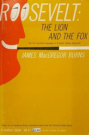 Seller image for Roosevelt: The Lion and the Fox for sale by The Book House, Inc.  - St. Louis