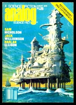 Imagen del vendedor de ANALOG - Science Fiction Science Fact - August 1978 a la venta por W. Fraser Sandercombe