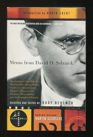Seller image for Memo from David O. Selznick for sale by ReadInk, ABAA/IOBA