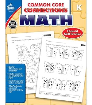 Bild des Verkufers fr Common Core Connections Math, Grade K zum Verkauf von moluna