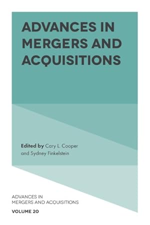 Seller image for Advances in Mergers and Acquisitions for sale by GreatBookPrices