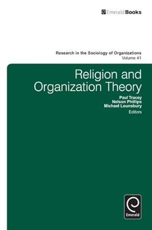 Seller image for Religion and Organization Theory for sale by GreatBookPrices