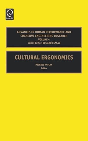 Seller image for Cultural Ergonnomics for sale by GreatBookPrices