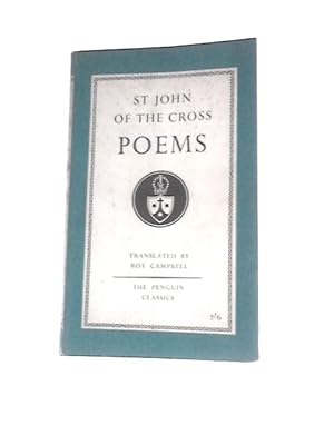 Bild des Verkufers fr St. John Of The Cross Poems zum Verkauf von World of Rare Books