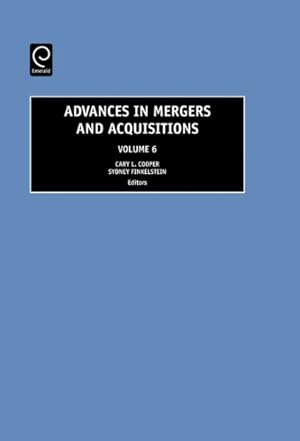 Seller image for Advances in Mergers and Acquisitions for sale by GreatBookPrices