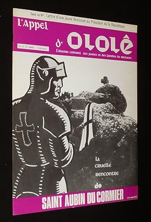 Image du vendeur pour L'Appel d'Olol (n24-25, 1973) : La cruelle rencontre de Saint-Aubin-du-Cormier mis en vente par Abraxas-libris