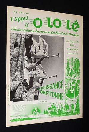 Image du vendeur pour L'Appel d'Olol (n6, 1970) : La Puissance bretonne mis en vente par Abraxas-libris