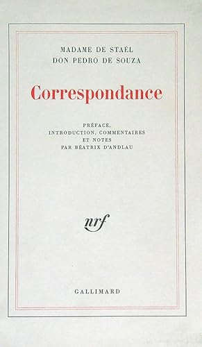 Seller image for Correspondance for sale by Librodifaccia