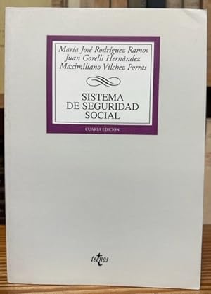 Seller image for SISTEMA DE SEGURIDAD SOCIAL for sale by Fbula Libros (Librera Jimnez-Bravo)