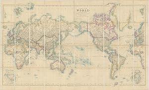 A Chart of the World on Mercator's Projection Shewing the principal Ocean Steam Routes, the Subma...