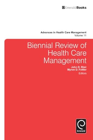 Bild des Verkufers fr Biennial Review of Health Care Management zum Verkauf von GreatBookPrices