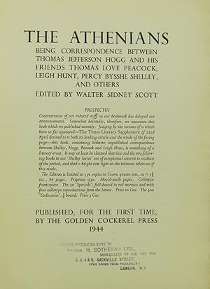 Seller image for THE ATHENIANS for sale by Kay Craddock - Antiquarian Bookseller