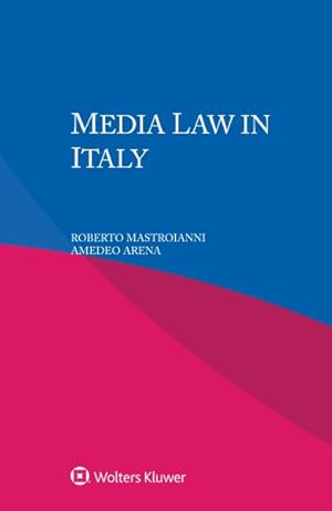 Imagen del vendedor de Media Law in Italy a la venta por GreatBookPrices