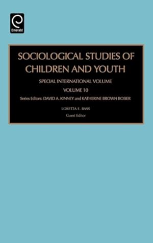 Seller image for Sociological Studies of Children and Youth : Special International Volume for sale by GreatBookPrices