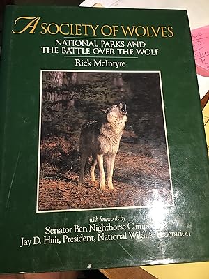 Imagen del vendedor de Society Of Wolves a la venta por Bristlecone Books  RMABA