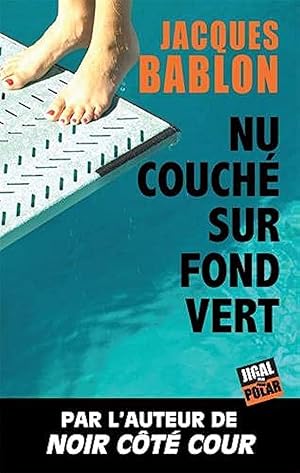 Image du vendeur pour Nu couch sur fond vert mis en vente par Dmons et Merveilles