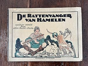 Bild des Verkufers fr De Rattenvanger van Hamelen opnieuw verteld door Alice Becht-Dentz The Pied Piper of Hamlin zum Verkauf von Antiquariaat Digitalis