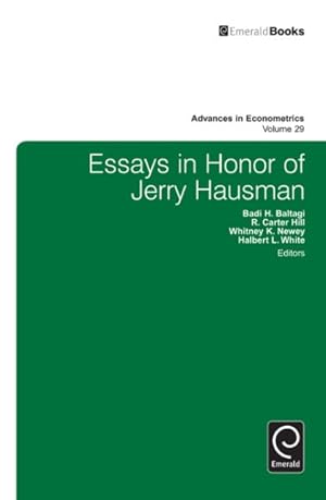 Image du vendeur pour Essays in Honor of Jerry Hausman mis en vente par GreatBookPrices