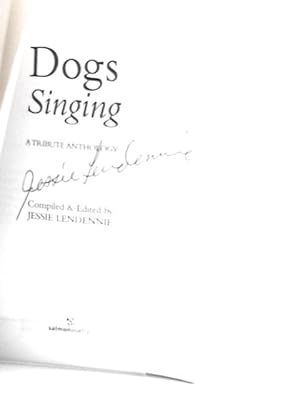 Seller image for Dogs Singing for sale by World of Rare Books