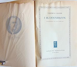 Immagine del venditore per I Buddenbrook, decadenza di una famiglia. venduto da L'angolo del vecchietto