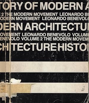 Imagen del vendedor de History of modern architecture Vol. II: The modern movement a la venta por Biblioteca di Babele