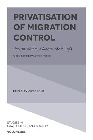 Seller image for Privatisation of Migration Control : Power Without Accountability? for sale by GreatBookPrices