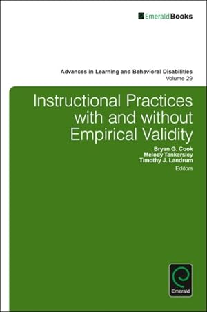 Seller image for Instructional Practices With and Without Empirical Validity for sale by GreatBookPrices