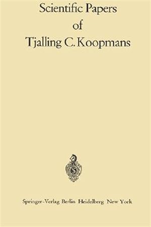 Bild des Verkufers fr Scientific Papers of Tjalling C. Koopmans zum Verkauf von GreatBookPrices