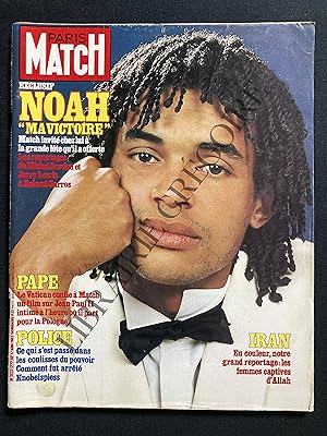 PARIS MATCH-N°1777-17 JUIN 1983-YANNICK NOAH