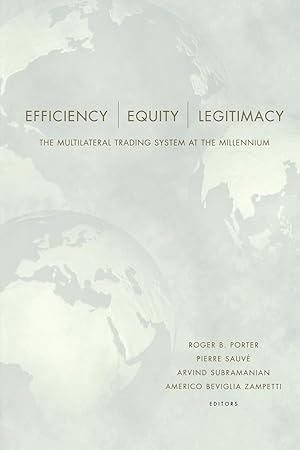 Bild des Verkufers fr Efficiency, Equity, and Legitimacy: The Multilateral Trading System at the Millennium zum Verkauf von moluna